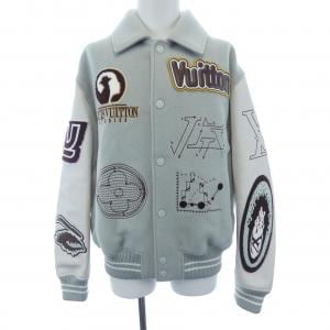 ルイヴィトン LOUIS VUITTON バーシティレザーブルゾン HPL68ECAW スタジャン