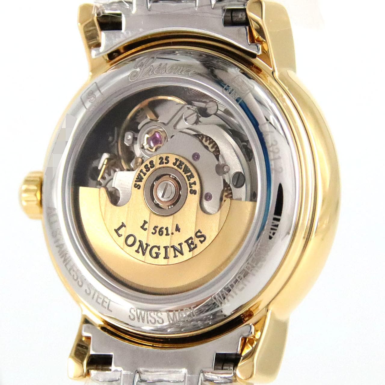 【新品】ロンジン プレザンス コンビ L4.321.2.12.7 GP 自動巻