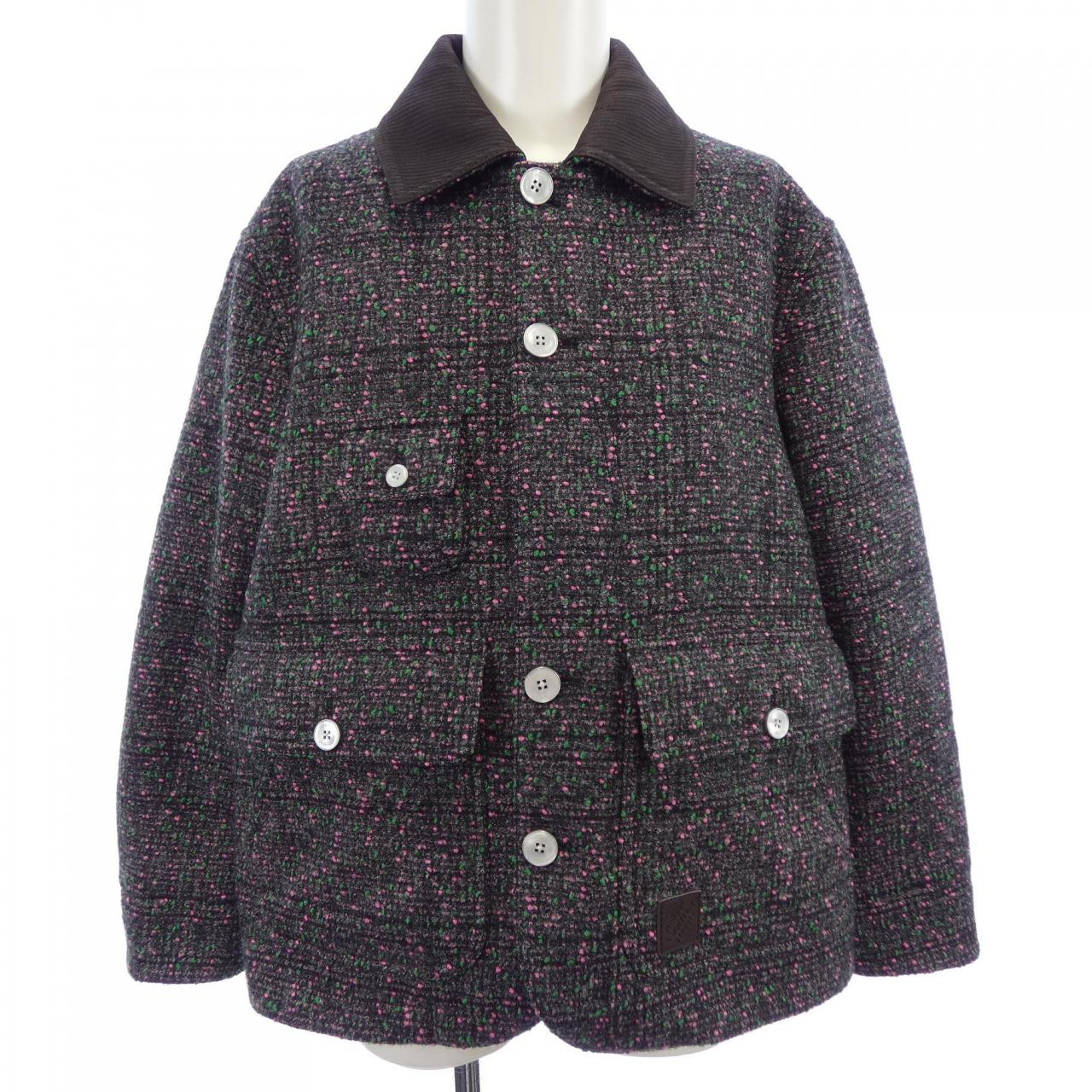 ルイヴィトン LOUIS VUITTON ツイード ガーデニング ワークウェアジャケット HTB61WWYS ジャケット