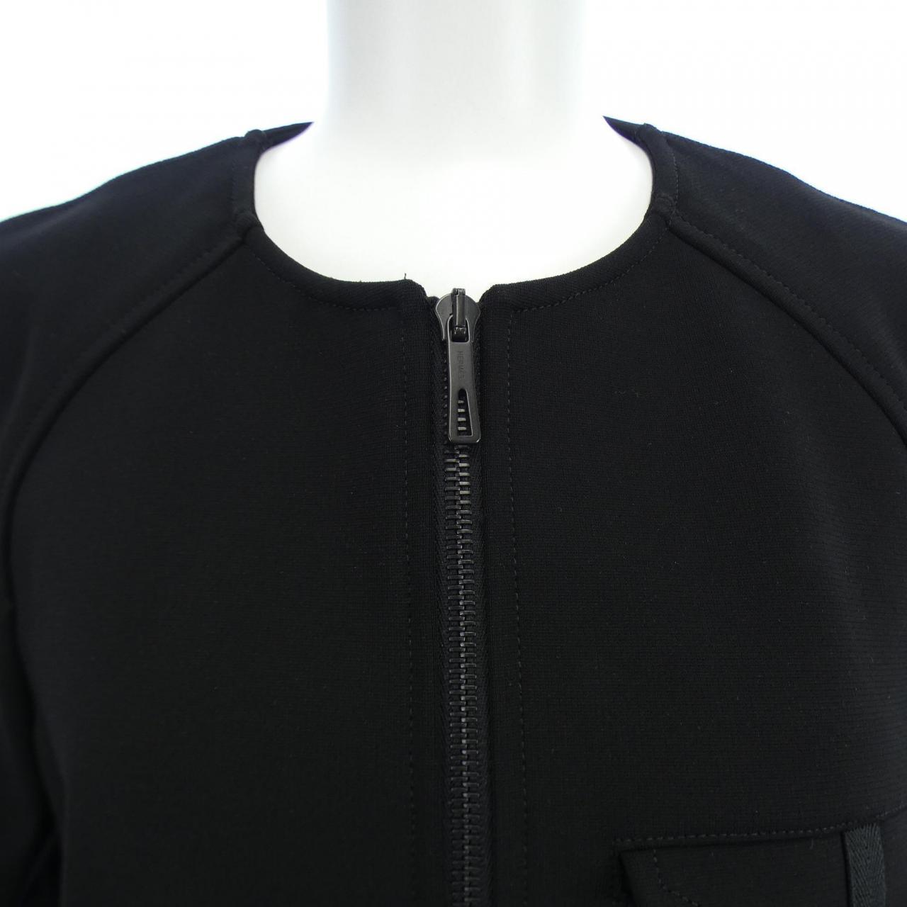 エルメス HERMES ノーカラージャケット