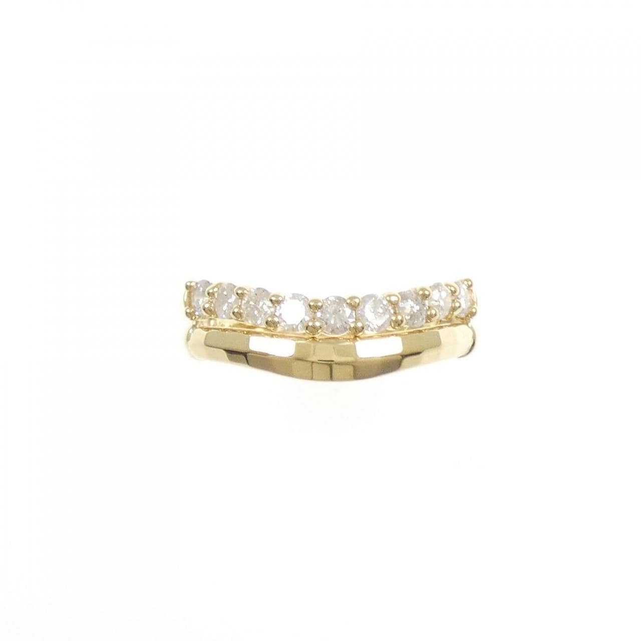 K18YG ダイヤモンド リング 0.50CT
