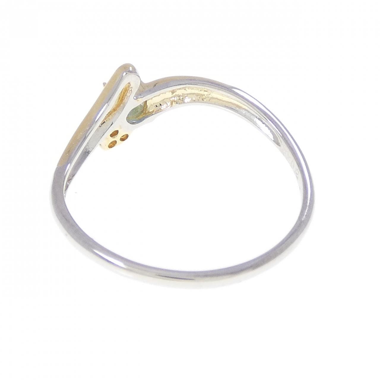 PT900/K18YG ブルートパーズ リング