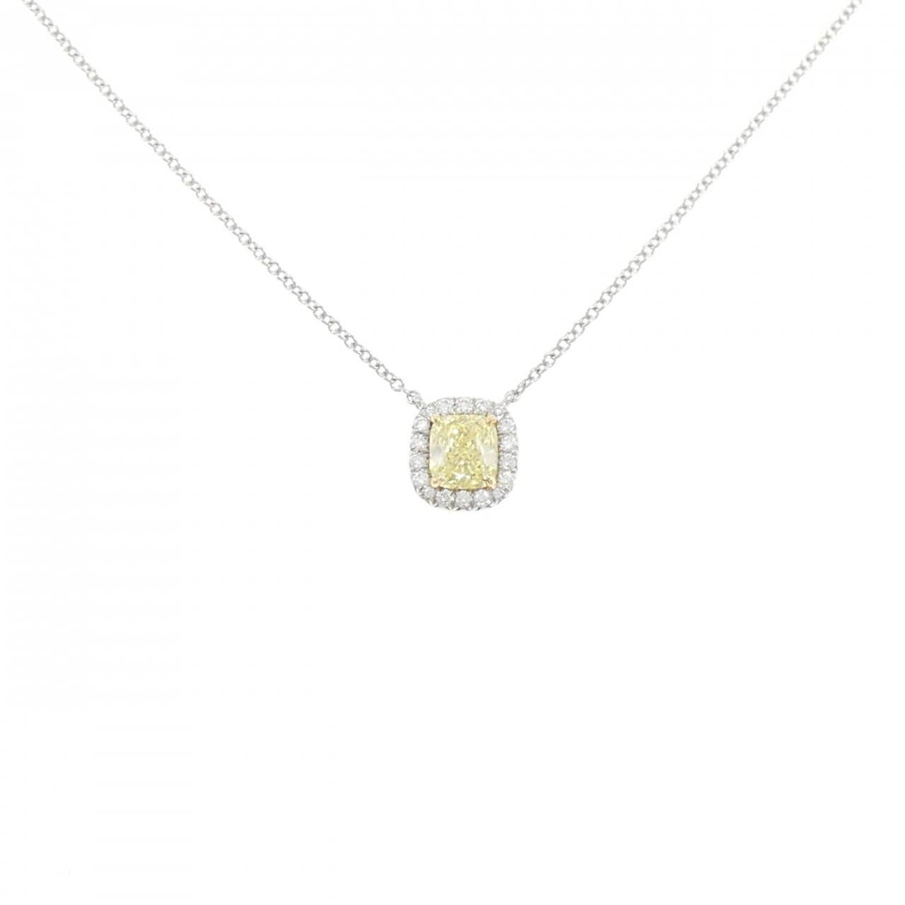 ティファニー ダイヤモンド ネックレス 0.71CT FIY VS1