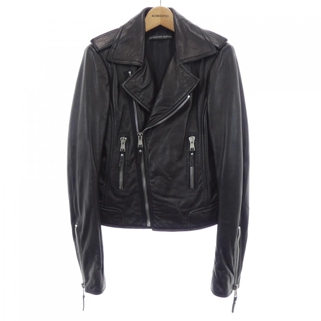 バレンシアガ BALENCIAGA 256302 レザーライダースジャケット