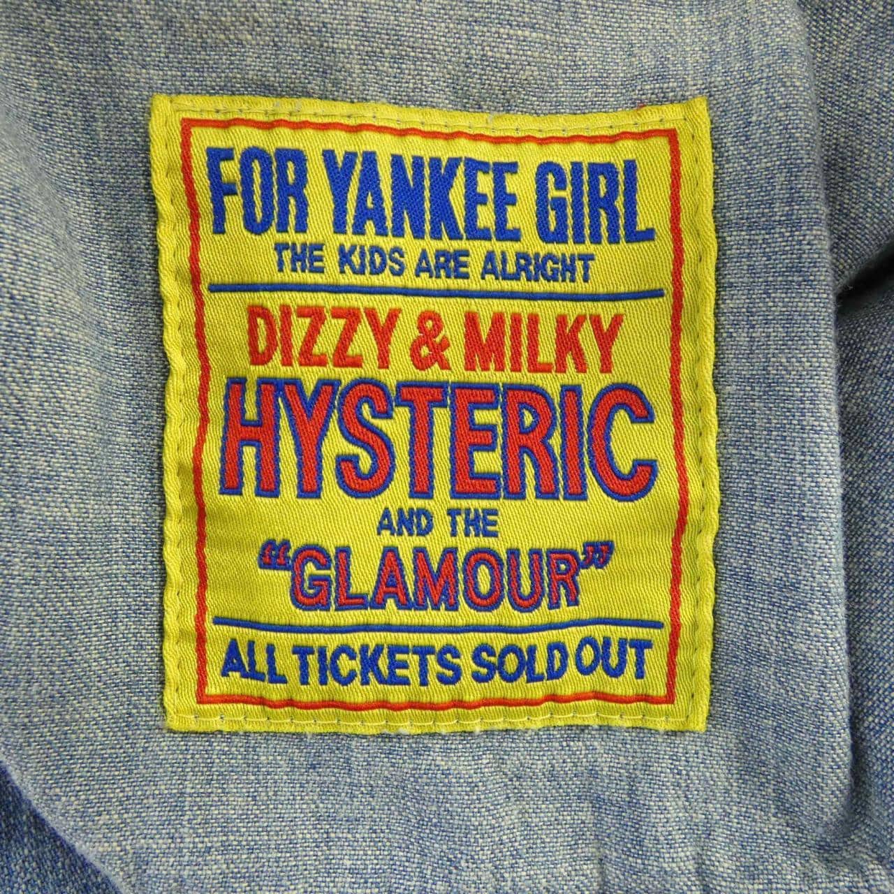 ヒステリックグラマー HYSTERIC GLAMOUR 01241AB06 デニムジャケット