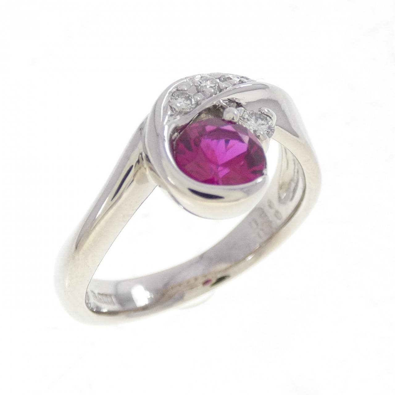 PT ルビー リング 0.50CT