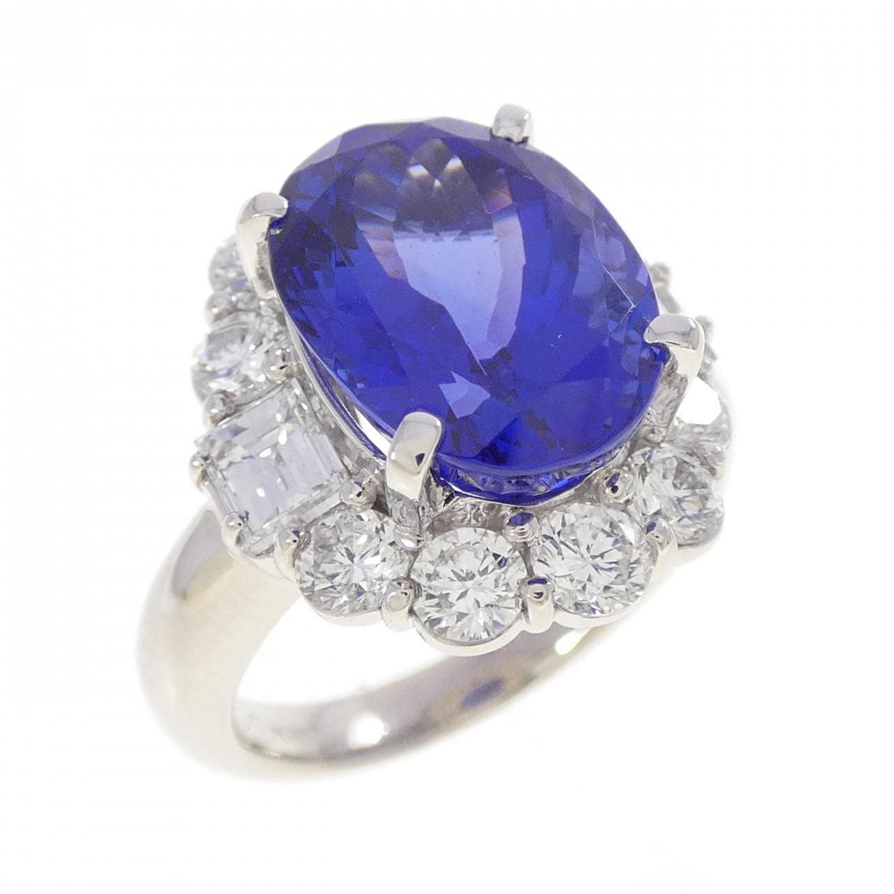 PT900 タンザナイト リング 7.39CT