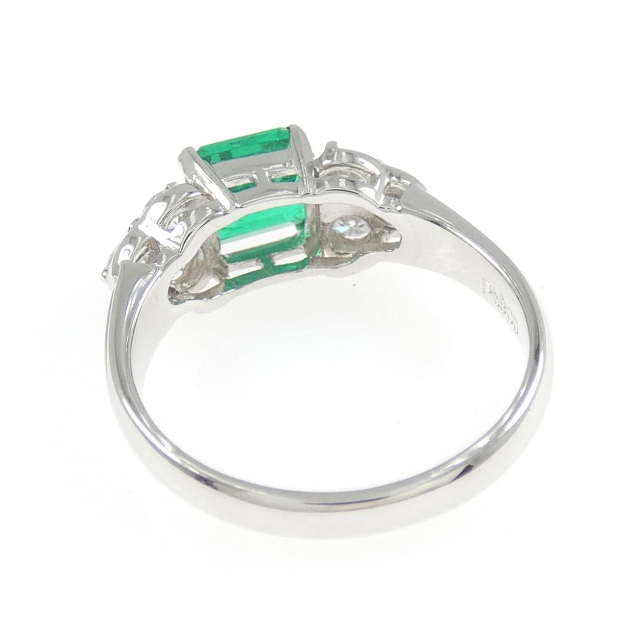 PT900 エメラルド リング 0.97CT