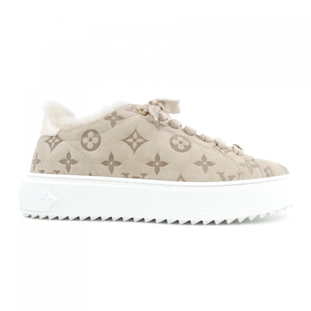 ルイヴィトン LOUIS VUITTON モノグラム フラワーモチーフ タイムアウト･ライン スニーカー