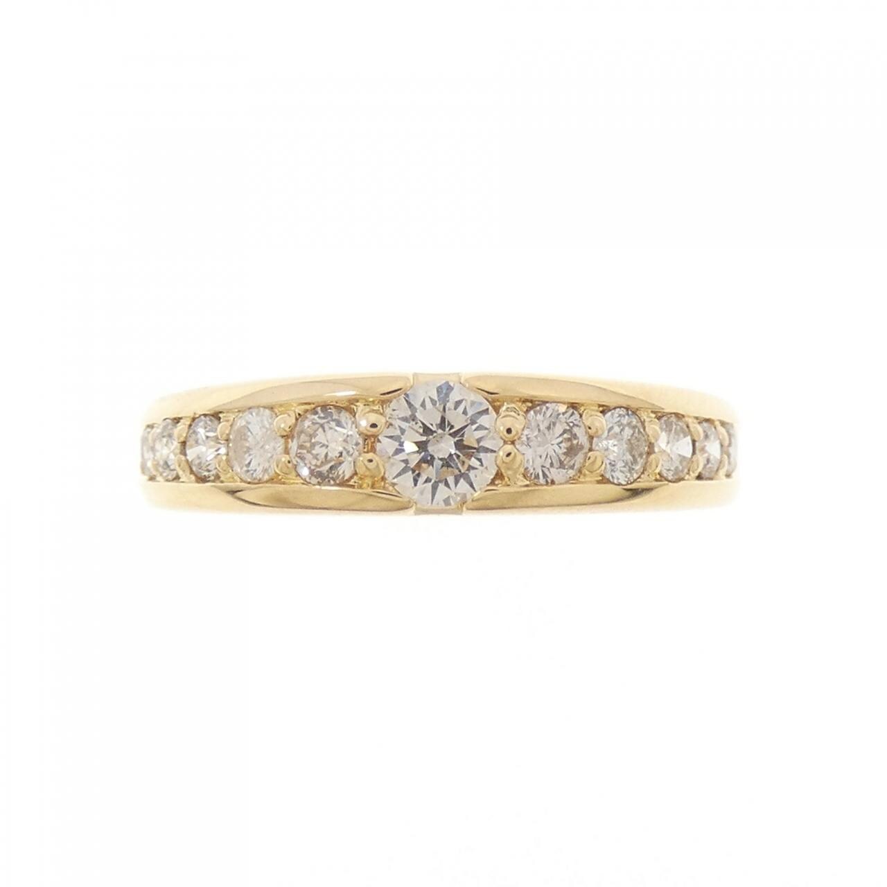 K18YG ダイヤモンド リング 0.50CT