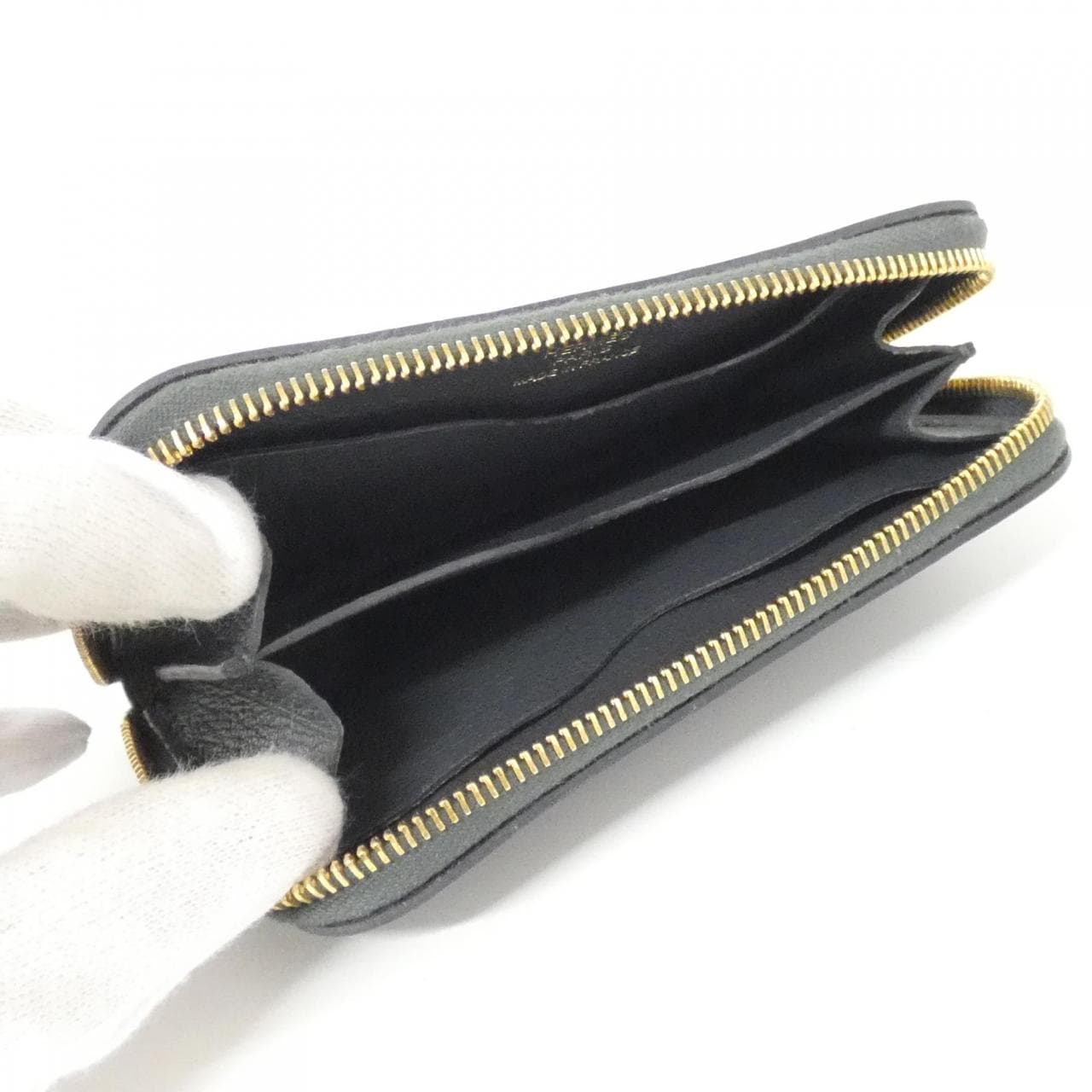 エルメス ジップエンゴー シェーヌ ダンクル 084208CC カードケース