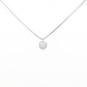 PT900/PT850 ソリティア ダイヤモンド ネックレス 0.545CT