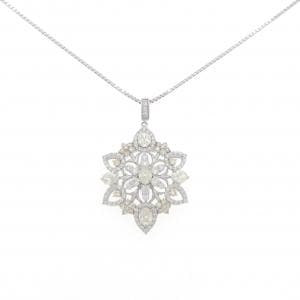 PT900/PT850 ダイヤモンド ネックレス 1.16CT