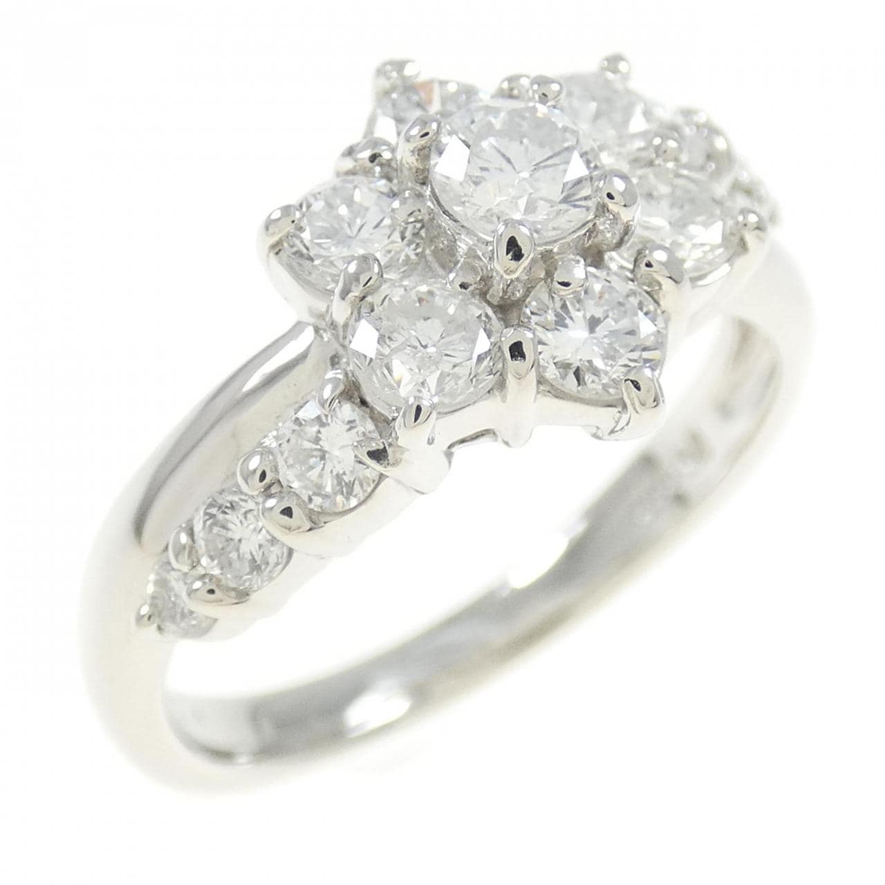 PT Flower Diamond Ring 1.04CT