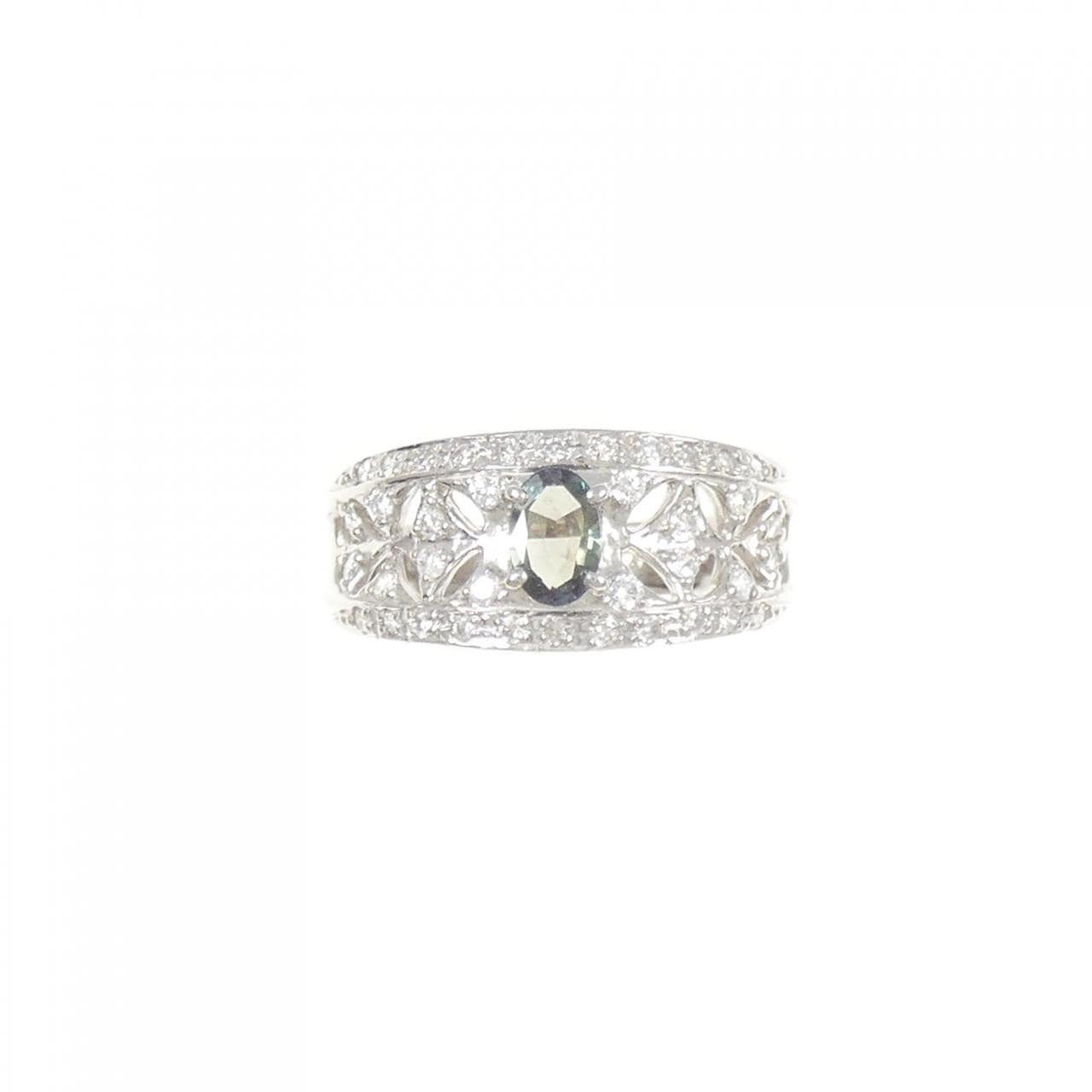 PT900 アレキサンドライト リング 0.19CT