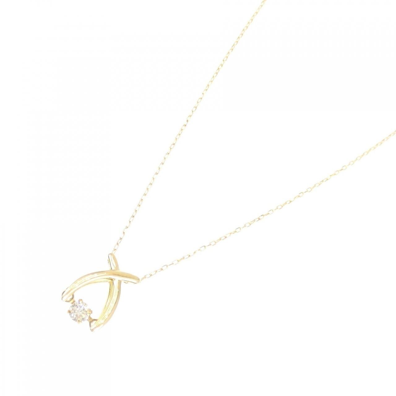 コメ兵｜K18YG ダイヤモンド ネックレス 0.08CT｜ジュエリー