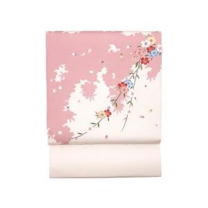 【新品】名古屋帯　上野為二　塩瀬染帯