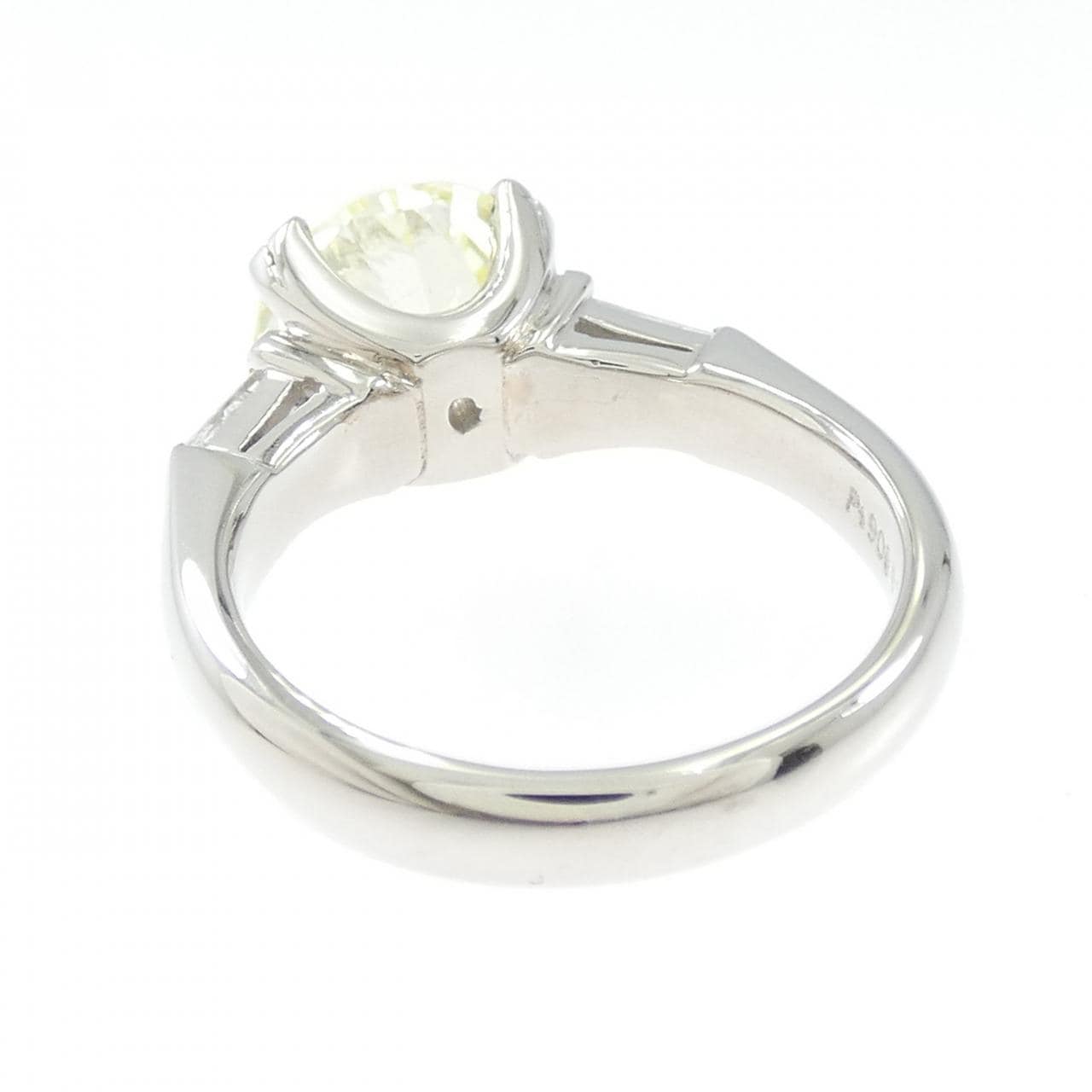 PT900 ダイヤモンド リング 3.027CT VLY VS2 Fair