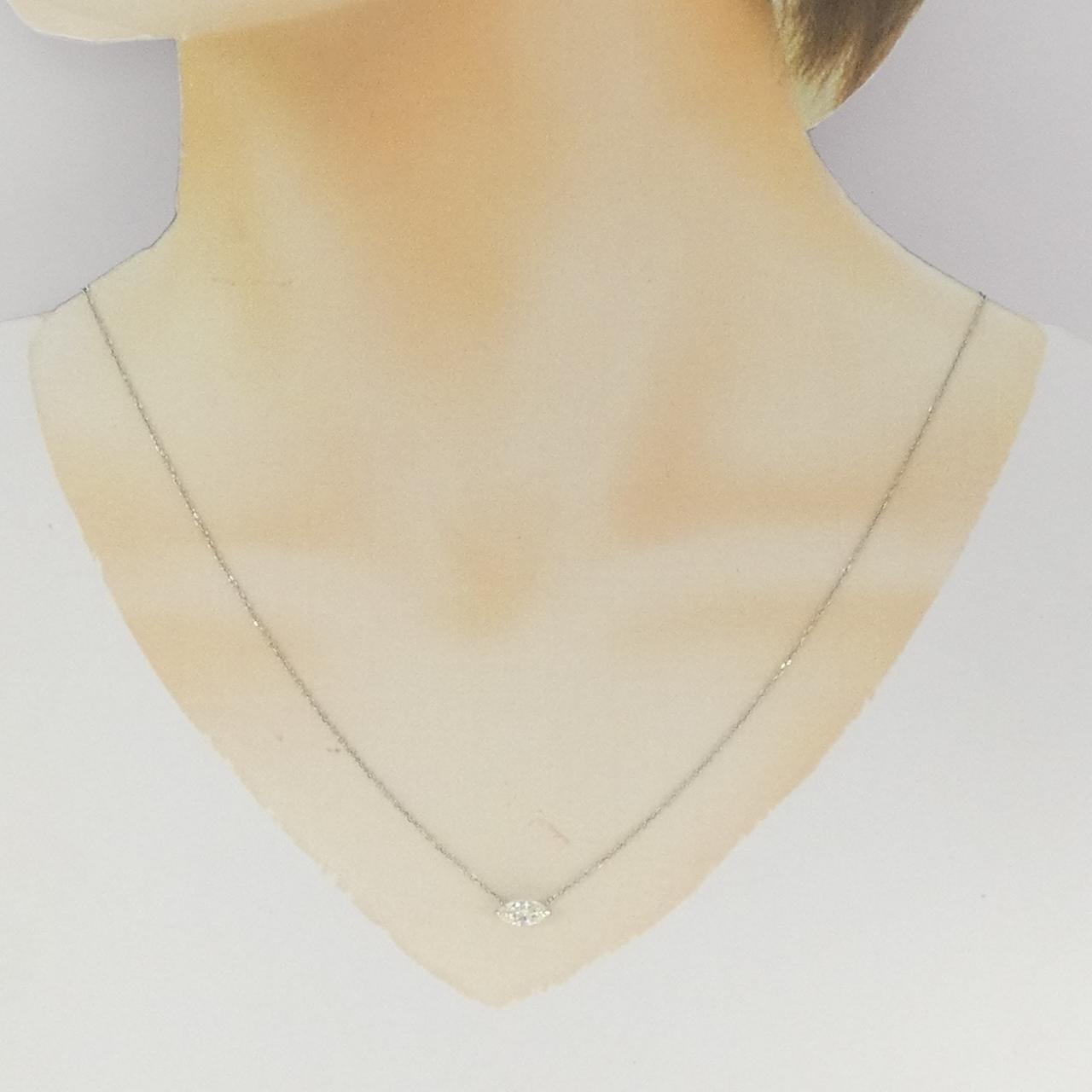【新品】PT850 ダイヤモンド ネックレス 0.50CT