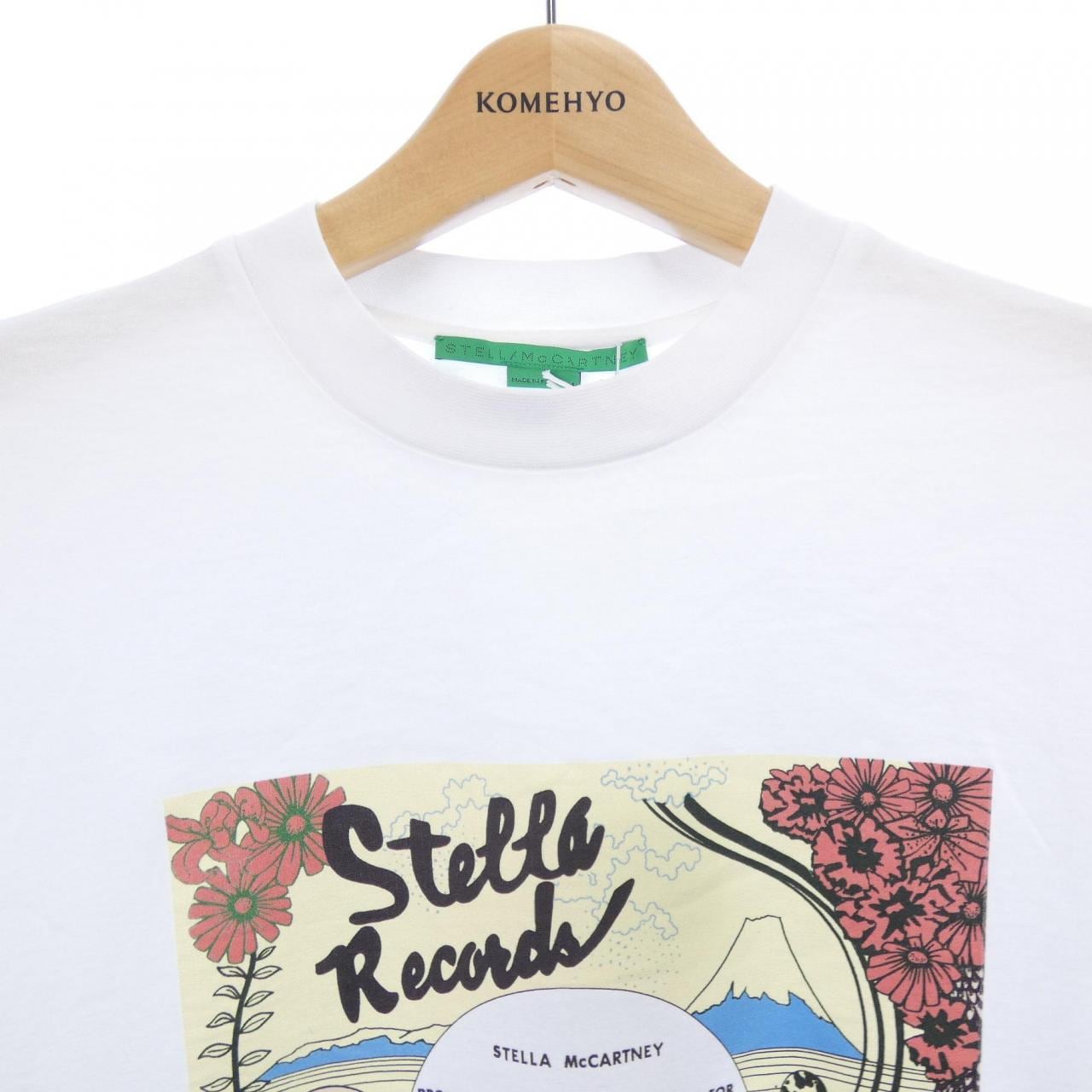 ステラマッカートニー STELLA MCCARTNEY レコードロンティ Tシャツ