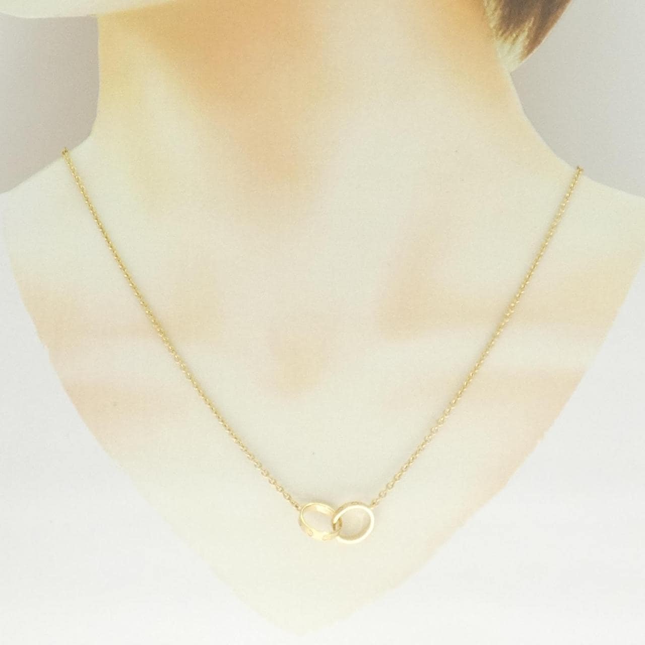 カルティエ ベビーラブ ネックレス