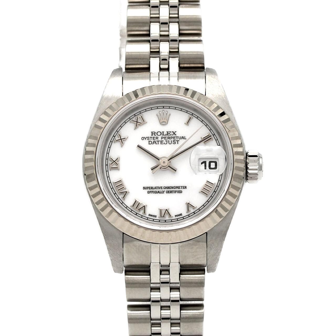 ロレックス デイトジャスト 79174 SSxWG 自動巻 F番