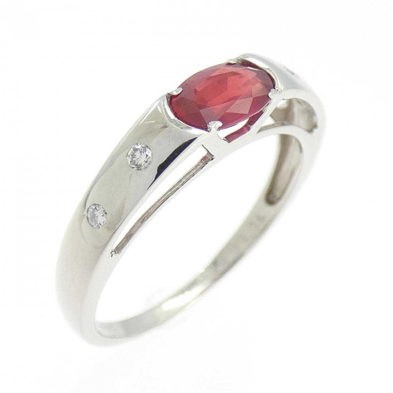 PT900 ルビー リング 0.48CT