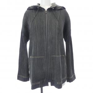 プリーツプリーズ PLEATS PLEASE 2007 デニム転写プリント PP71-JC622 7562022 パーカー