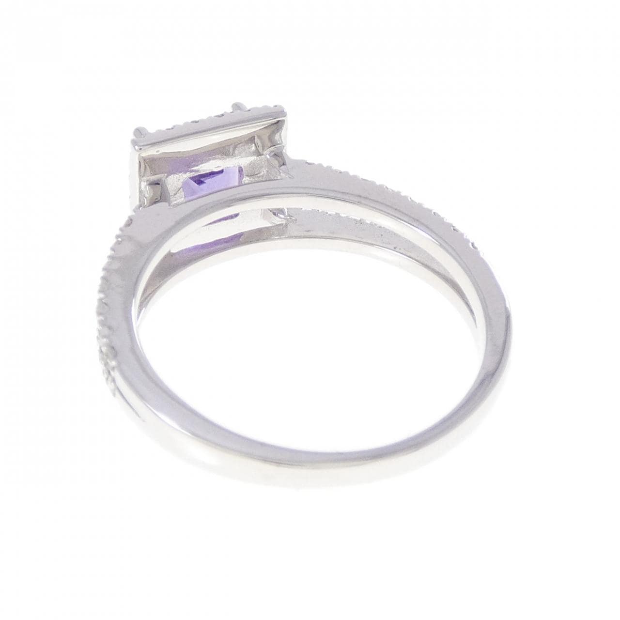 375WG アメジスト リング