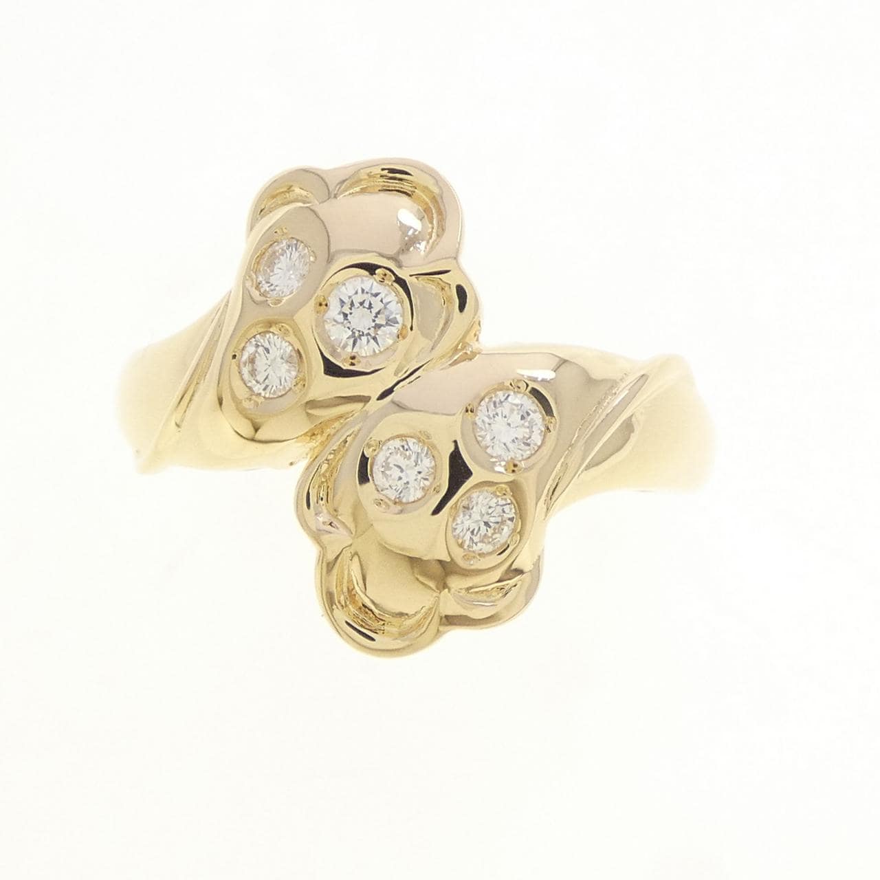 ミキモト ダイヤモンド リング 0.14CT