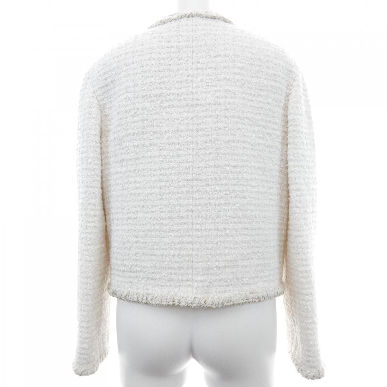 シャネル CHANEL LOOK62 P79844V72306 25A ノーカラージャケット