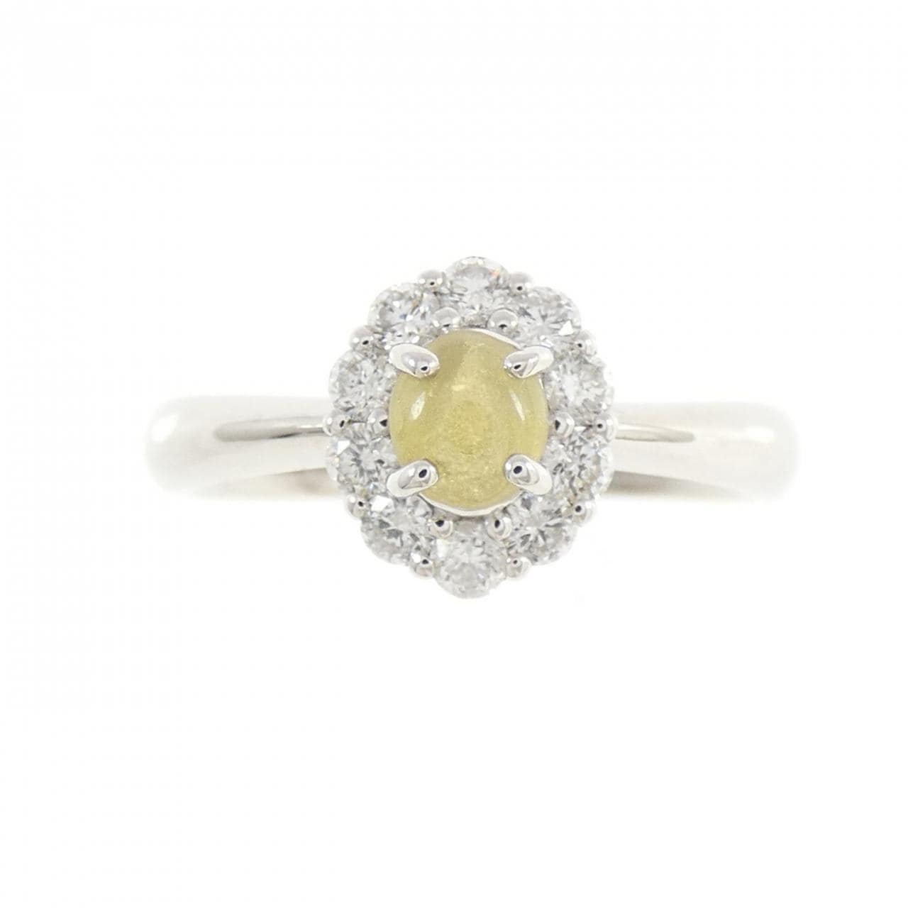 PT900 クリソベリルキャッツアイ リング 0.390CT