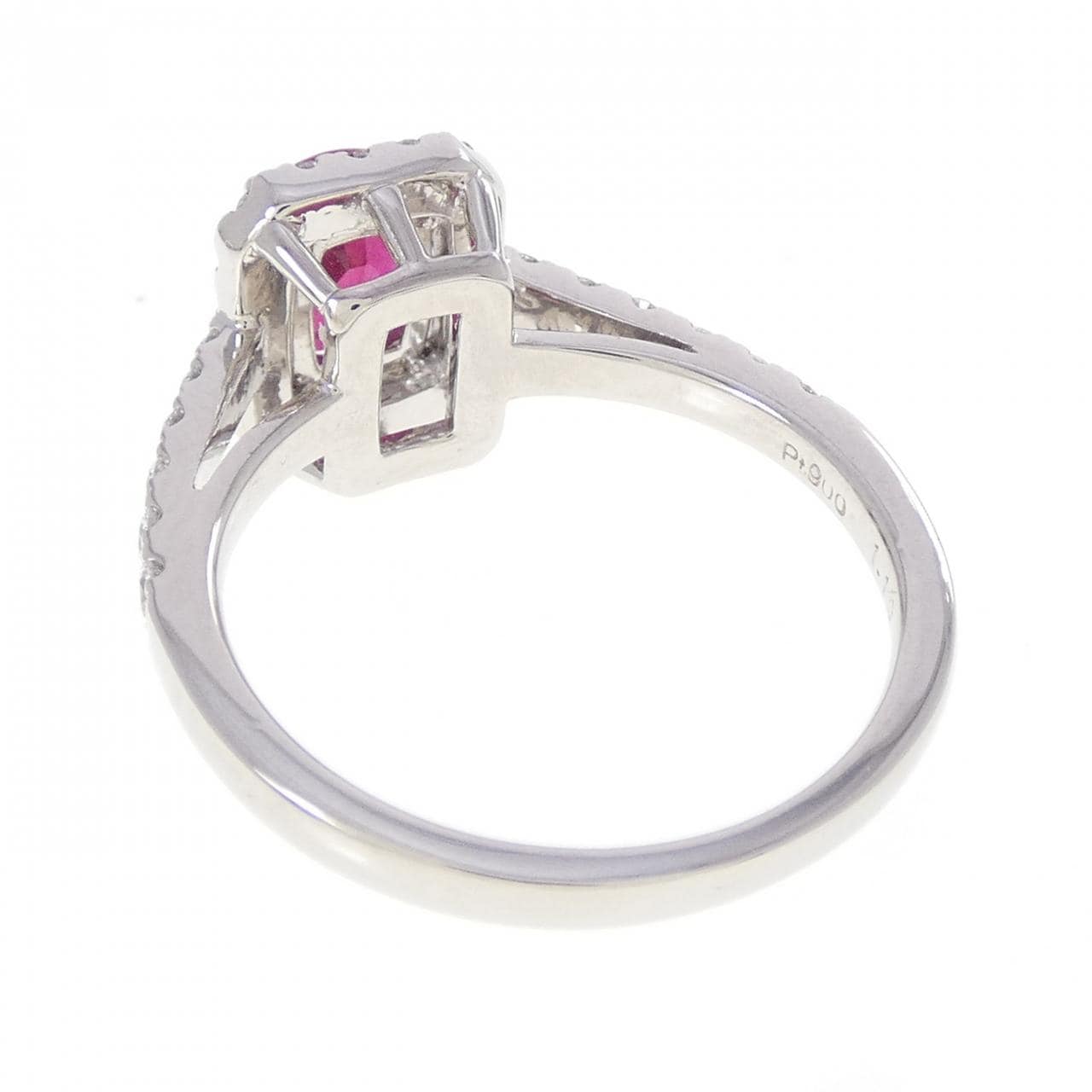 PT900 ルビー リング 1.10CT