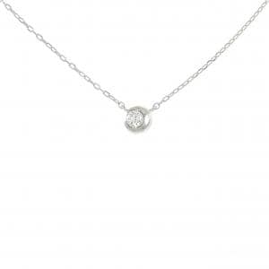 STAR JEWELRY Moon Setting Necklace 0.04CT