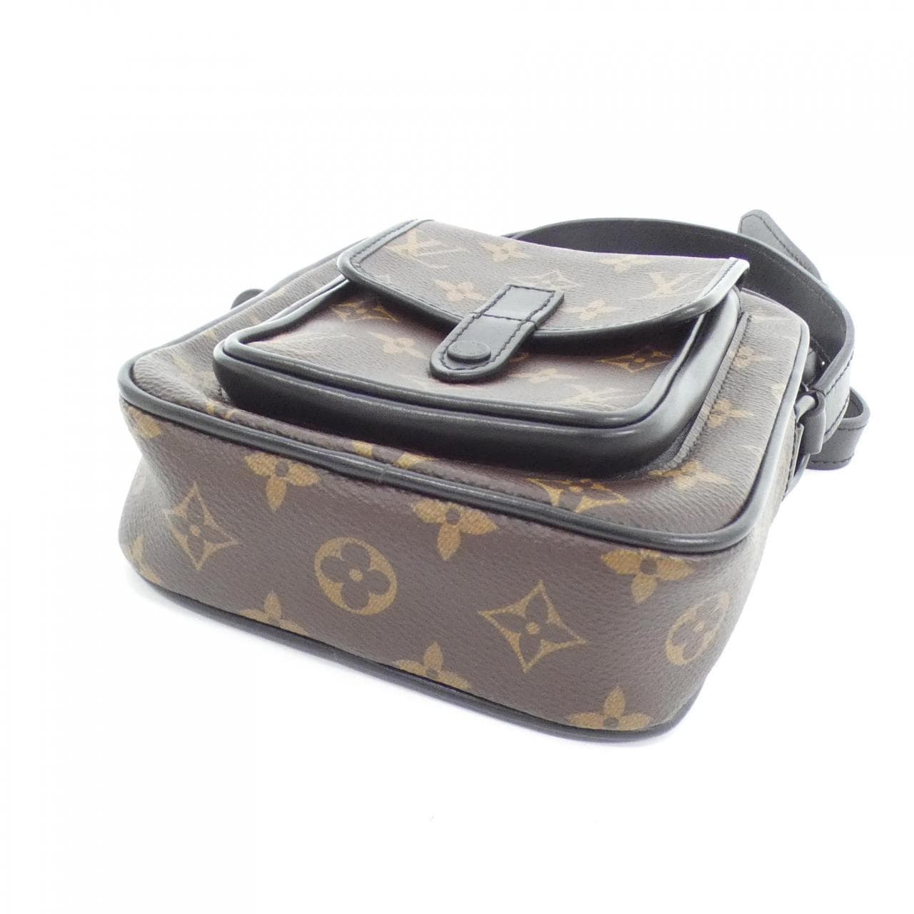 LOUIS VUITTON Monogram Macassar Christopher 可穿戴钱包 M69404 单肩包