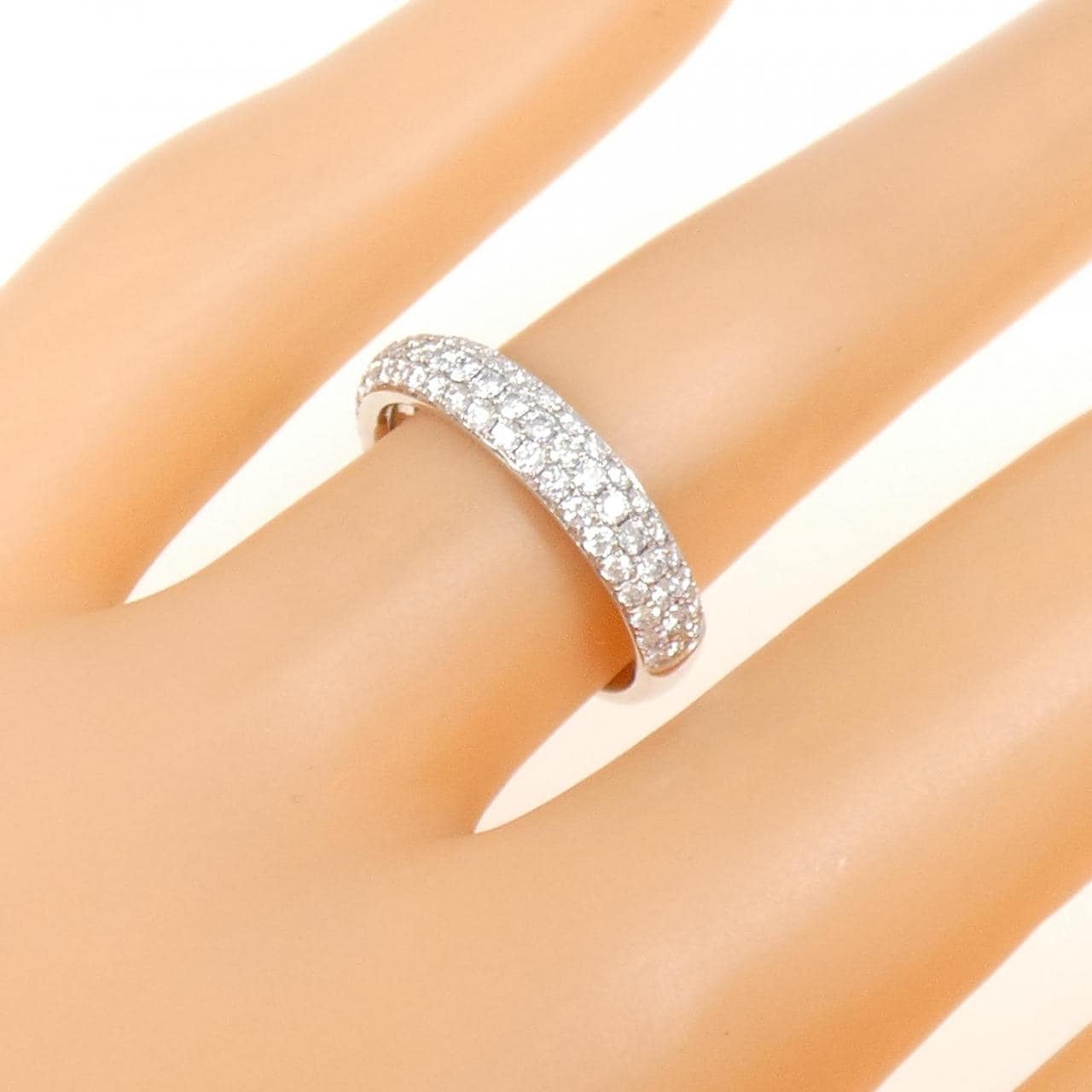 TASAKI Pave Diamond Ring 0.55CT