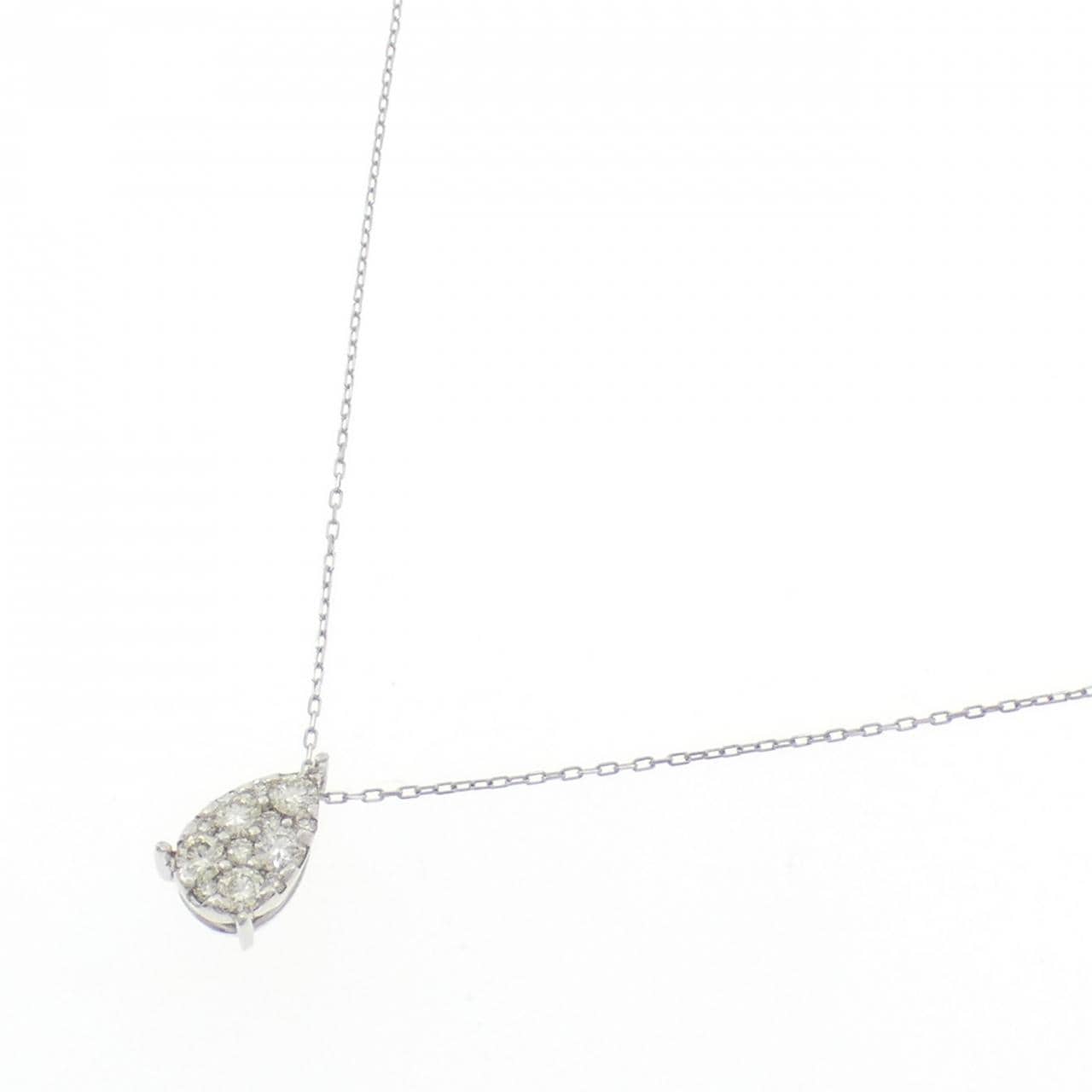 PT950/PT850 ダイヤモンド ネックレス 0.20CT