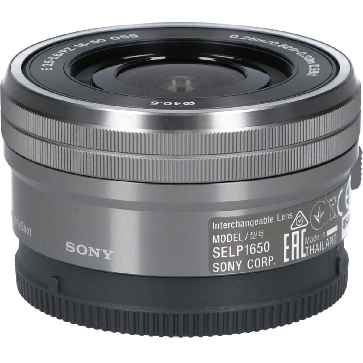 ＳＯＮＹ　Ｅ　ＰＺ１６－５０ｍｍ　Ｆ３．５－５．６ＯＳＳシルバ－