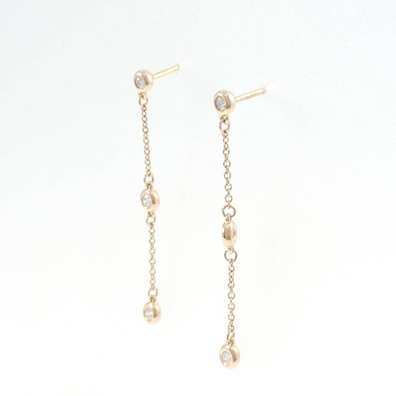 ティファニー バイザヤード ドロップ ピアス