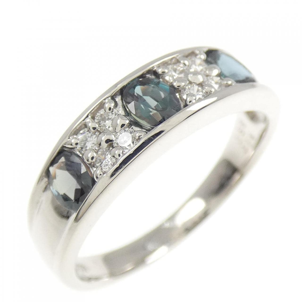 PT900 アレキサンドライト リング 0.58CT