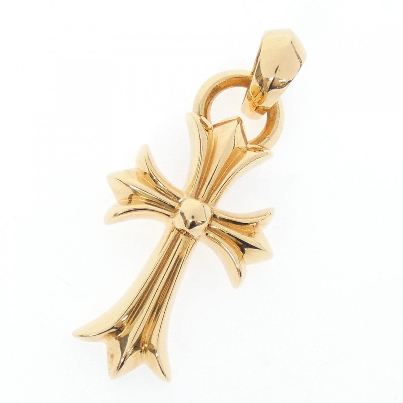 クロムハーツ CHROME HEARTS CH CROSS SML W/ATTACHED BALE 206015018GLDXXX208 ペンダント