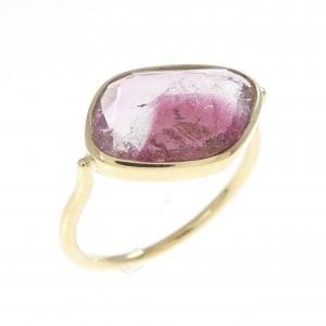 K18YG トルマリン リング