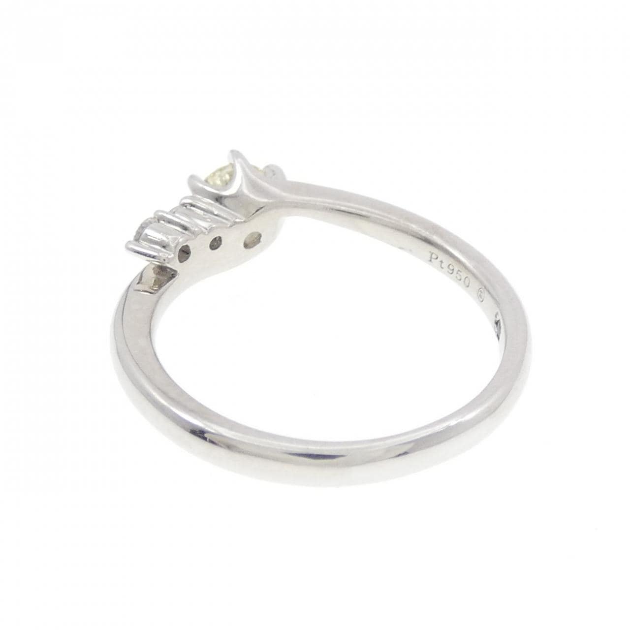 PT950 ダイヤモンド リング 0.205CT