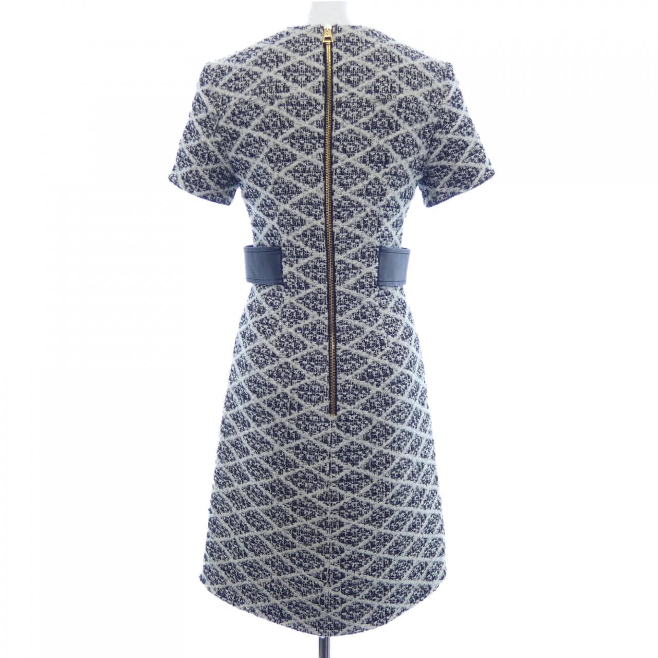 ルイヴィトン LOUIS VUITTON マルタージュツイードマーチンゲールドレス FQDS06HIK ワンピース