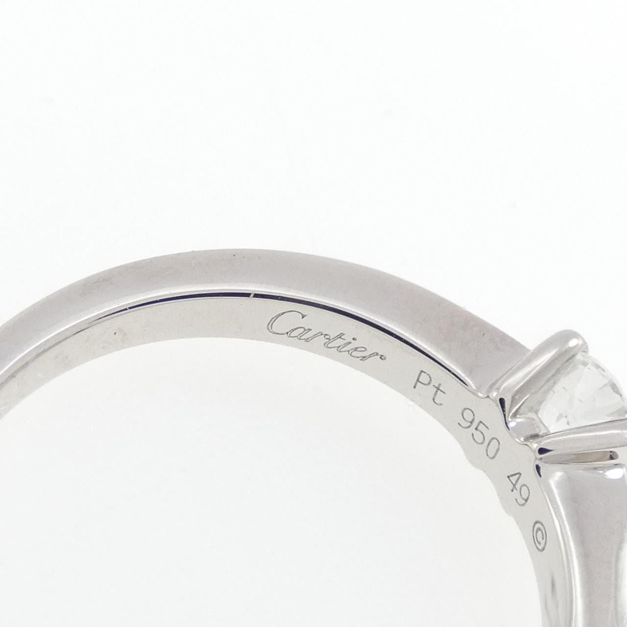 カルティエ デクララシオン ダムール リング 0.27CT D VS1 3EXT