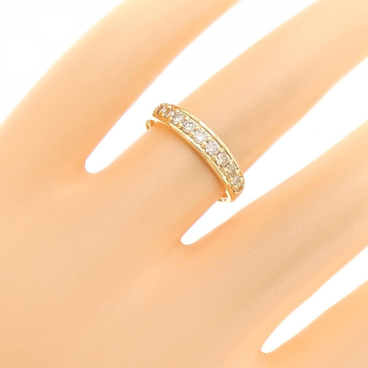 K18YG ダイヤモンド リング 0.30CT