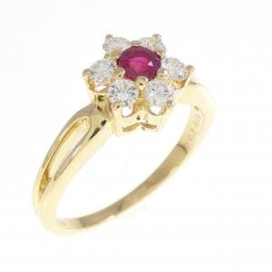 ミキモト ルビー リング 0.14CT