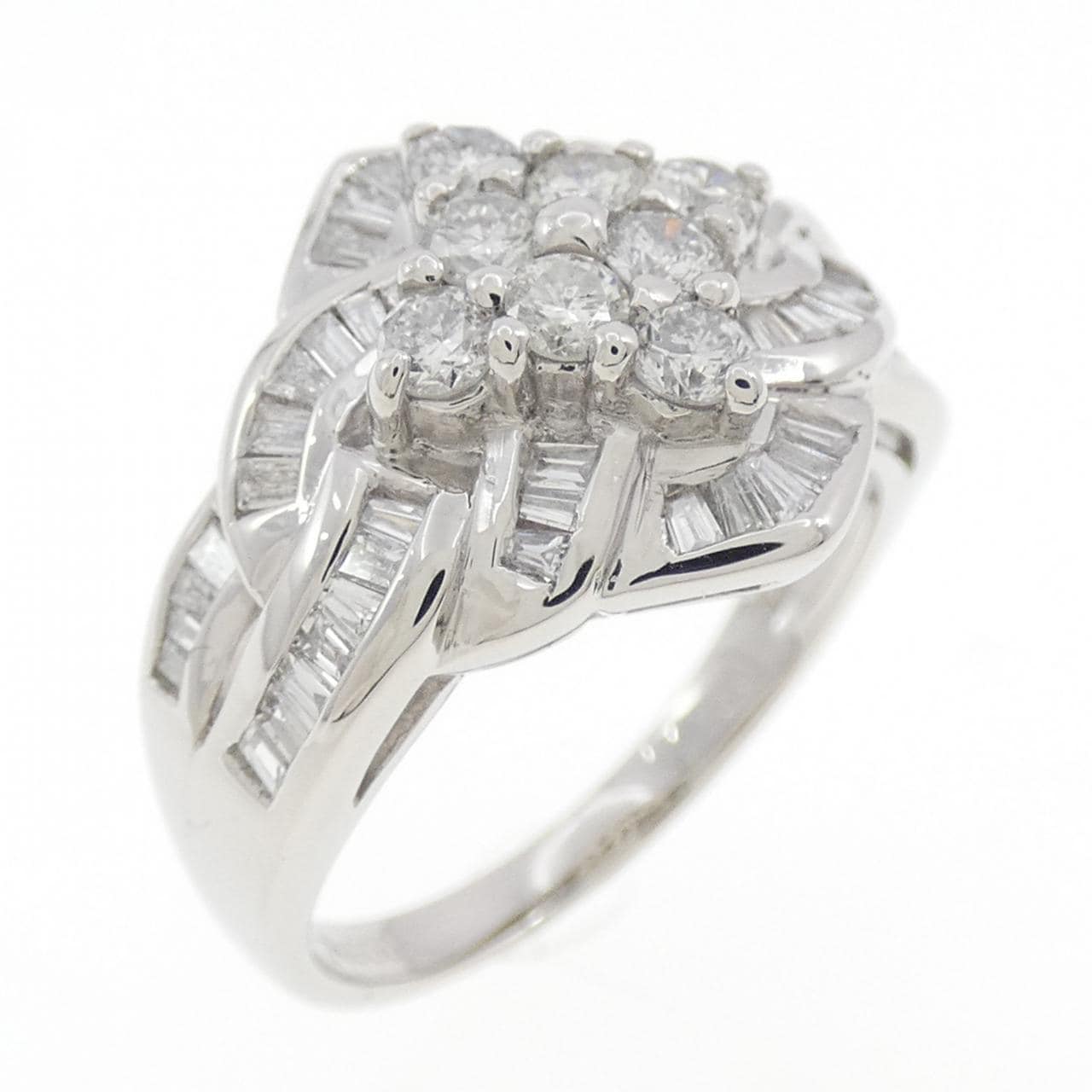 PT900 ダイヤモンド リング 1.00CT