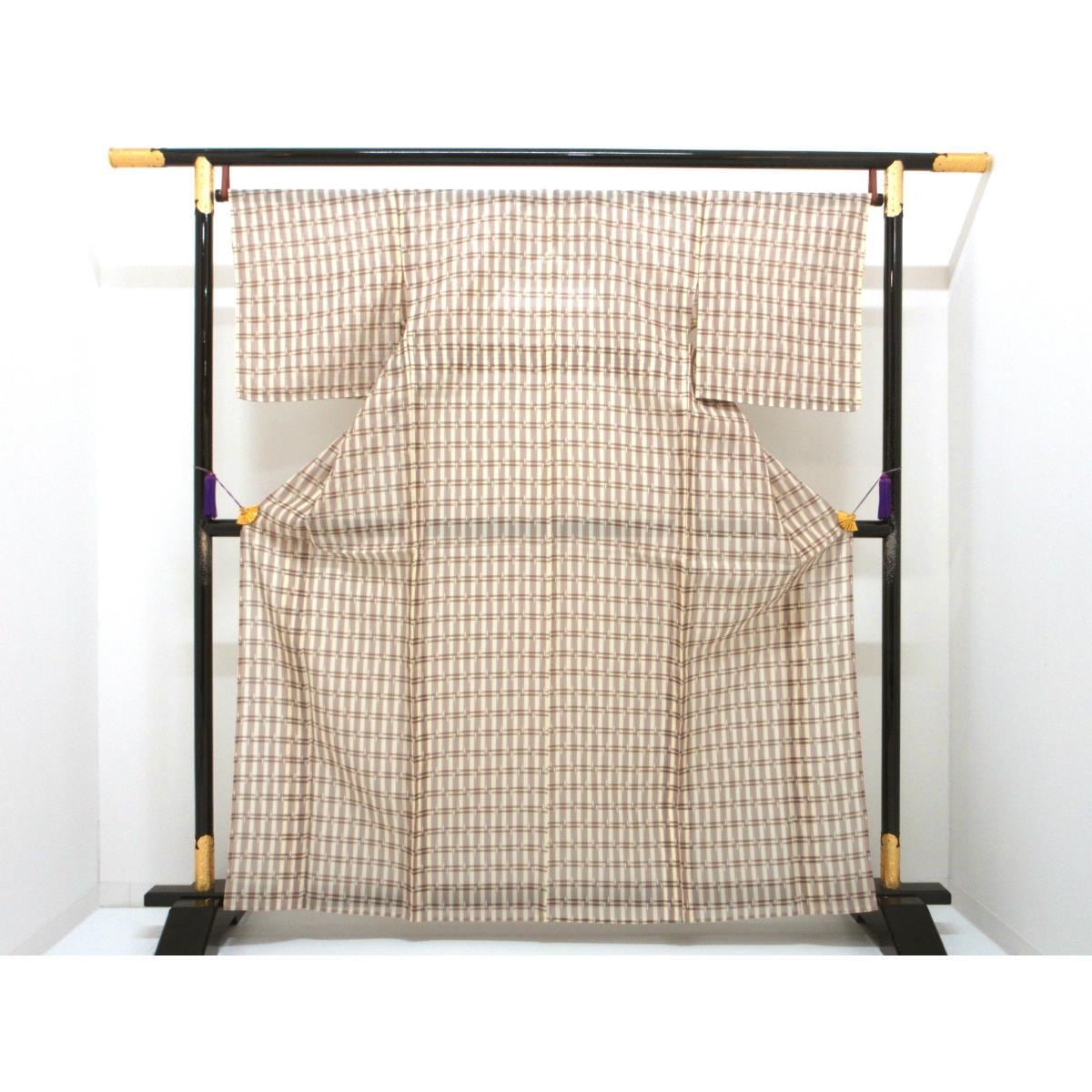 単衣　証紙付【琉球絣】