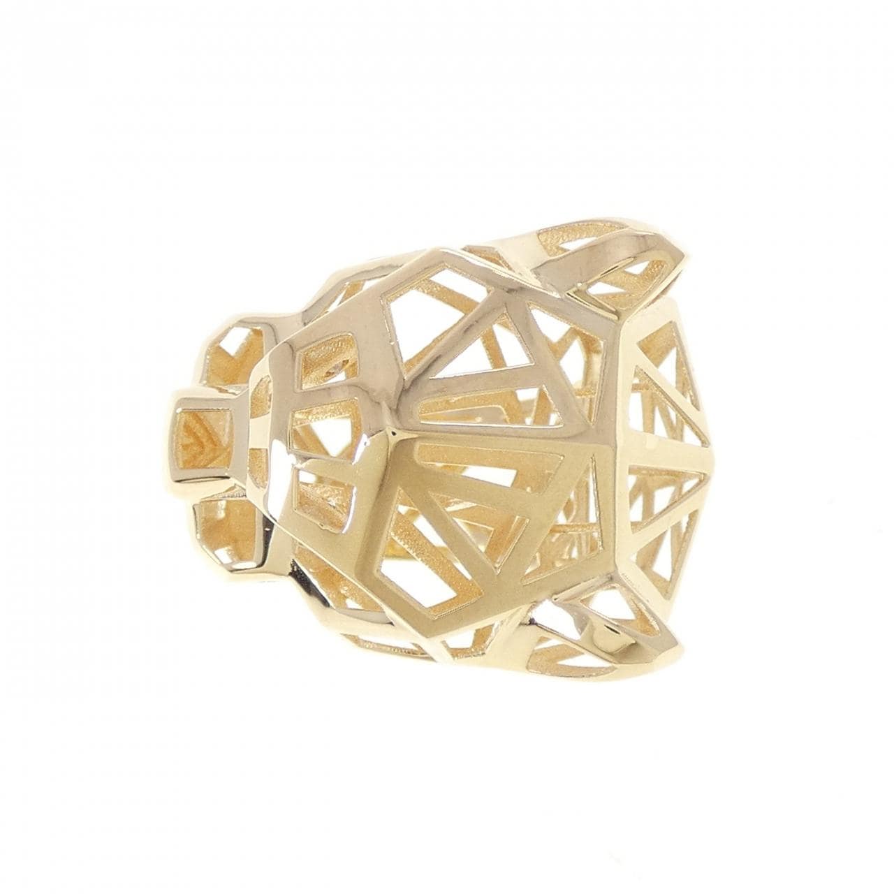 K18YG ダイヤモンド リング 0.12CT